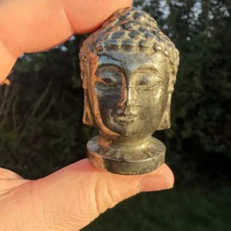 Iron Pyrite Buddha Head